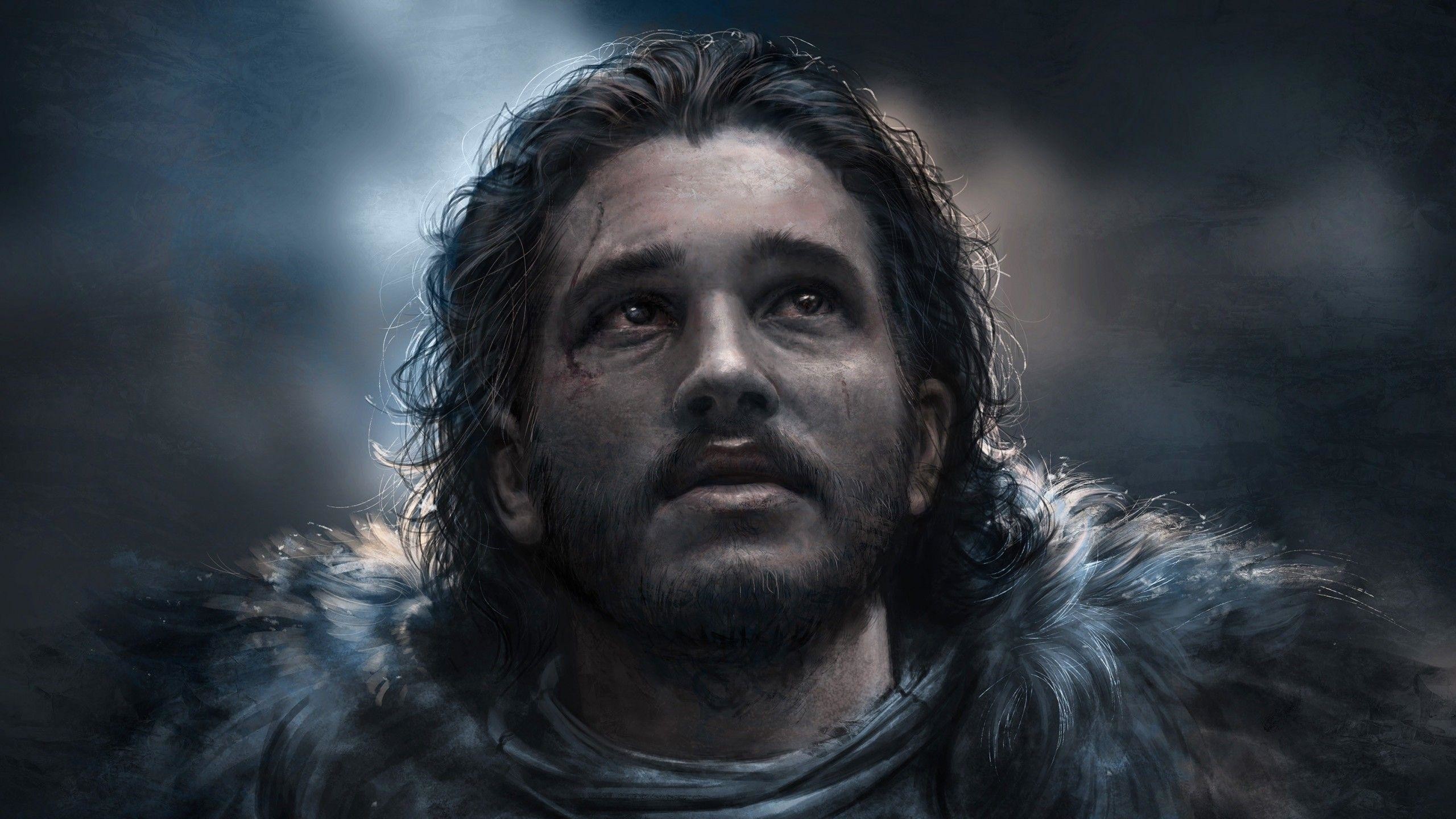 Download Jon Snow, Painting, Game Of Thrones Wallpapers