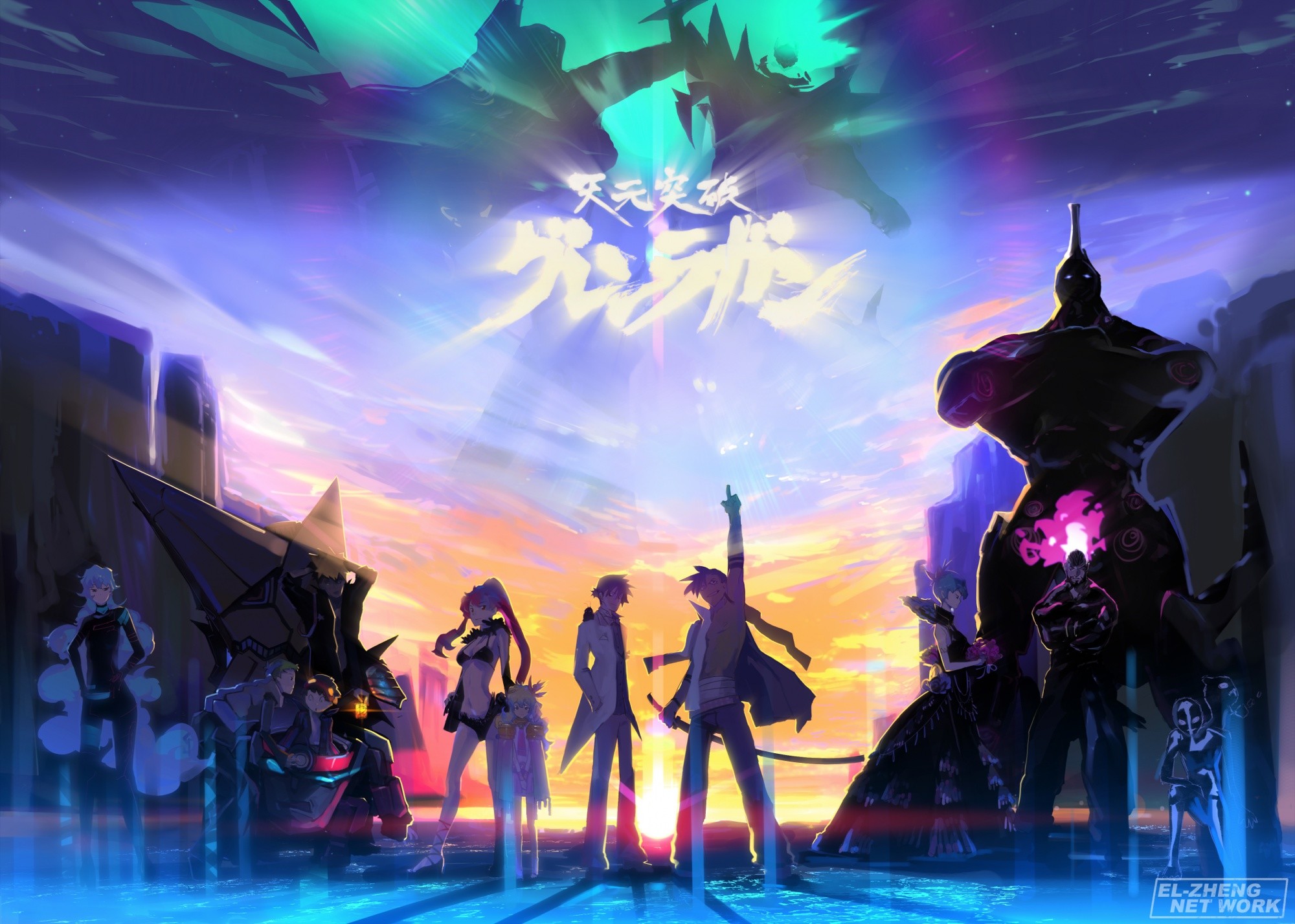 Tengen Toppa Gurren Lagann wallpapers and background images for desktop, iPhone, Android and any screen resolution