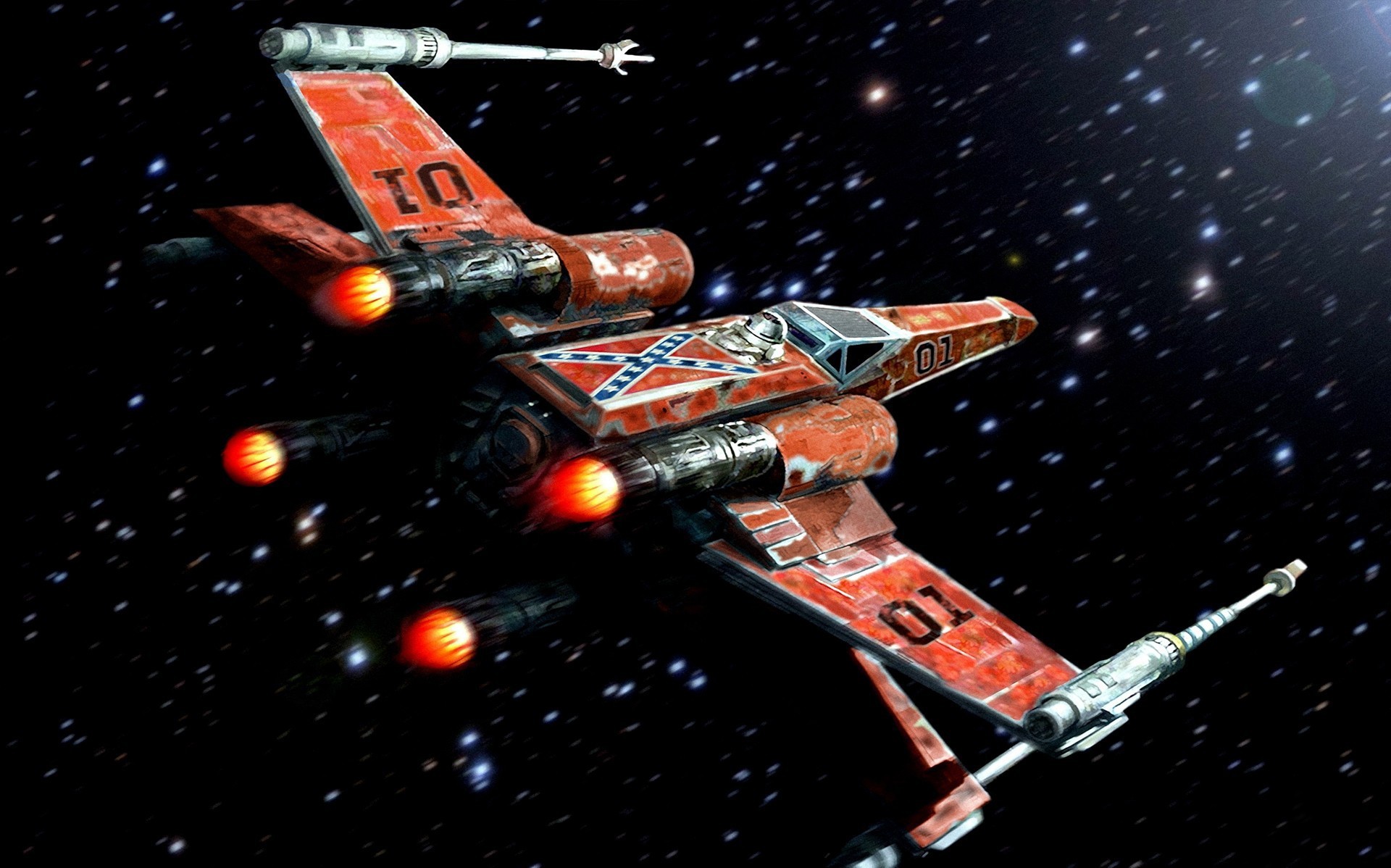 Download Rebel Alliance, X wing, Star Wars, traitor flags Wallpapers