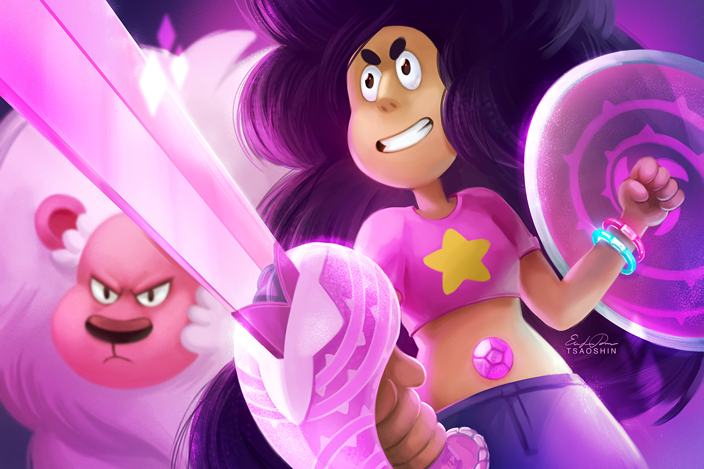 1 Stevonnie Steven Universe HD Wallpapers Backgrounds – Wallpaper Abyss