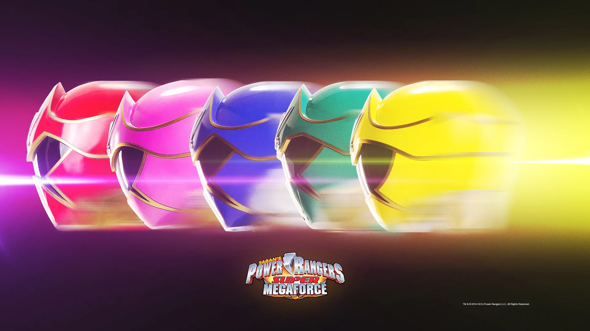 Power Rangers Wallpaper Super Megaforce Streak Desktop
