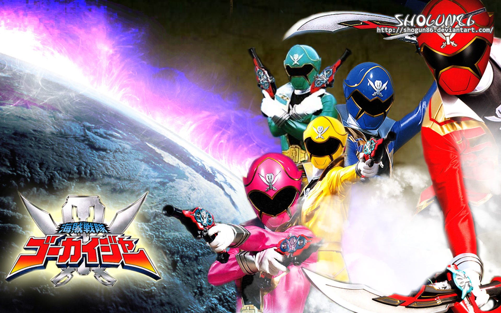 Gokaiger First Appearance All Red Sentai | Super Sentai / Power Rangers |  Pinterest | Mighty morphin power rangers