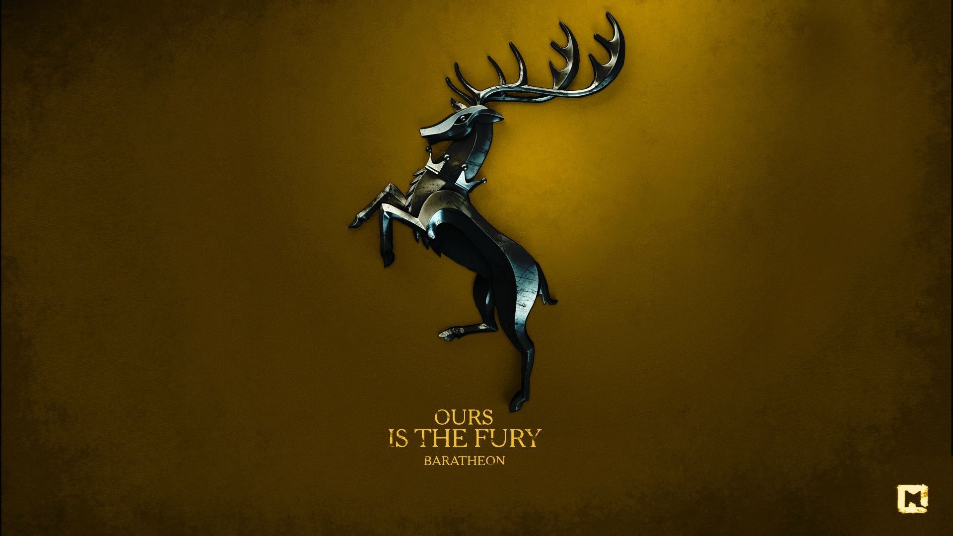Game Of Thrones House Baratheon Multicolor Ours The Fury TV Series