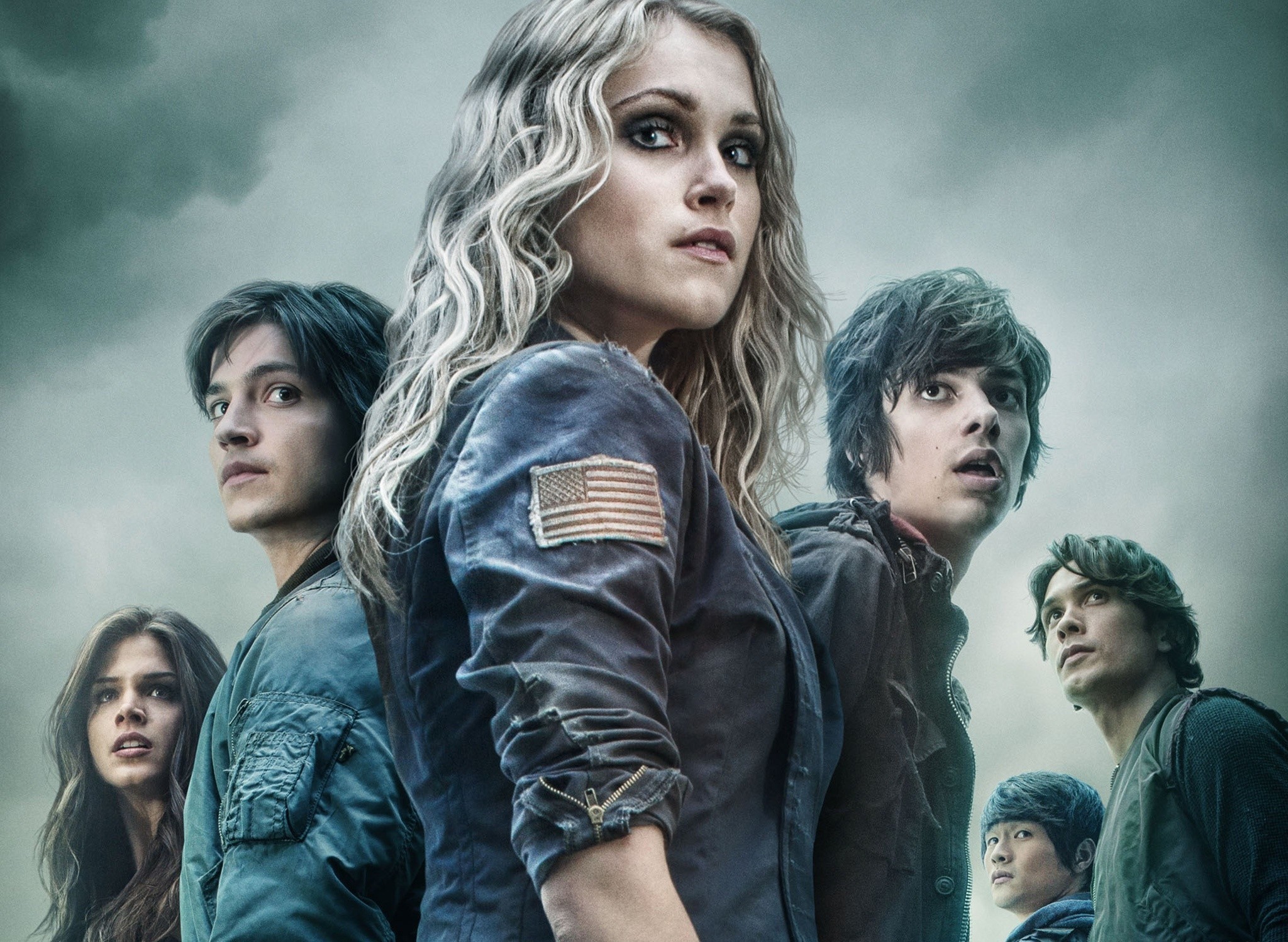 Wallpaper the 100, eliza taylor, marie avgeropoulos, bobby morley, henry ian