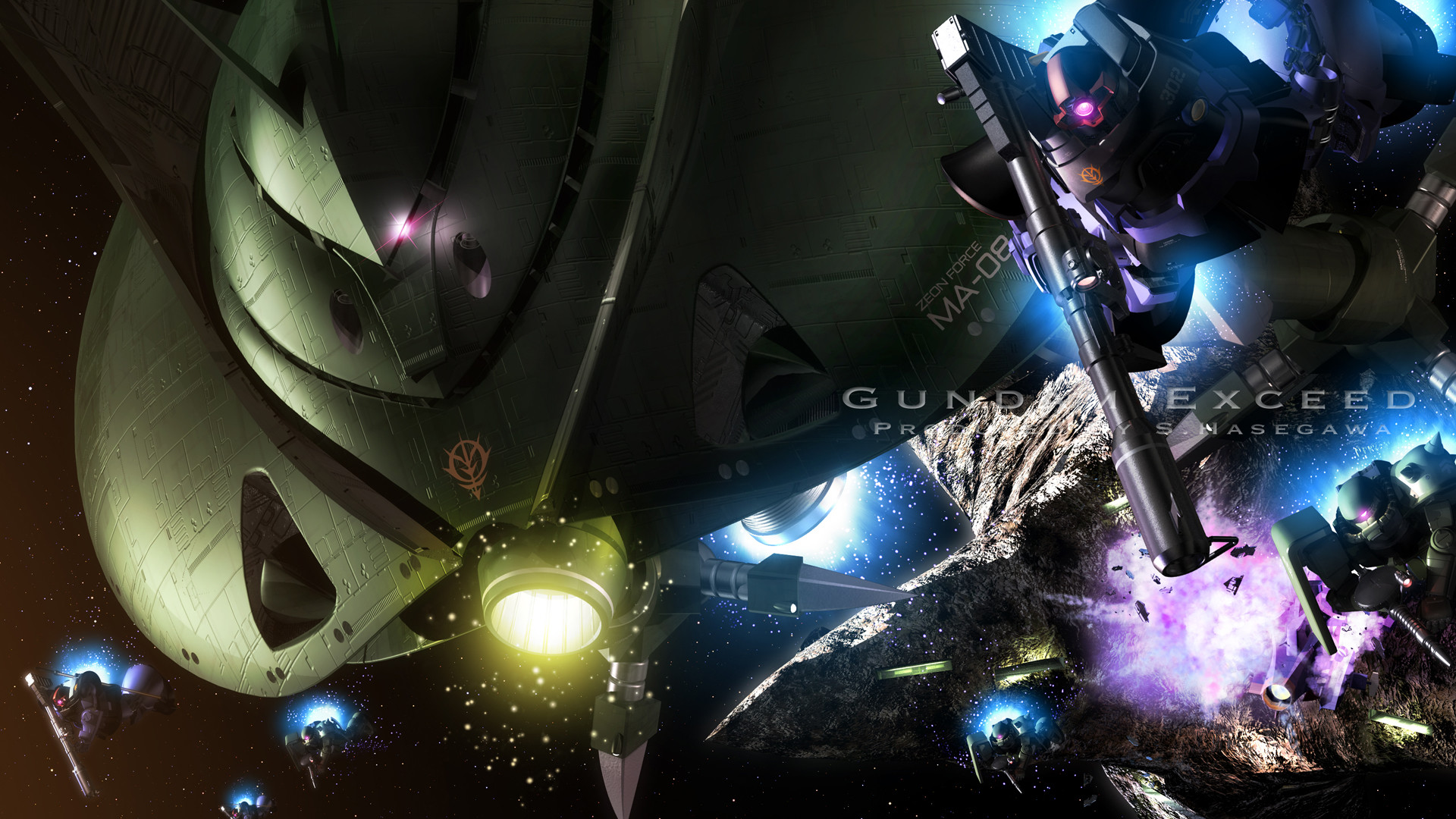 Gundam Wing Deathscythe #777000606550 (1920×1080)
