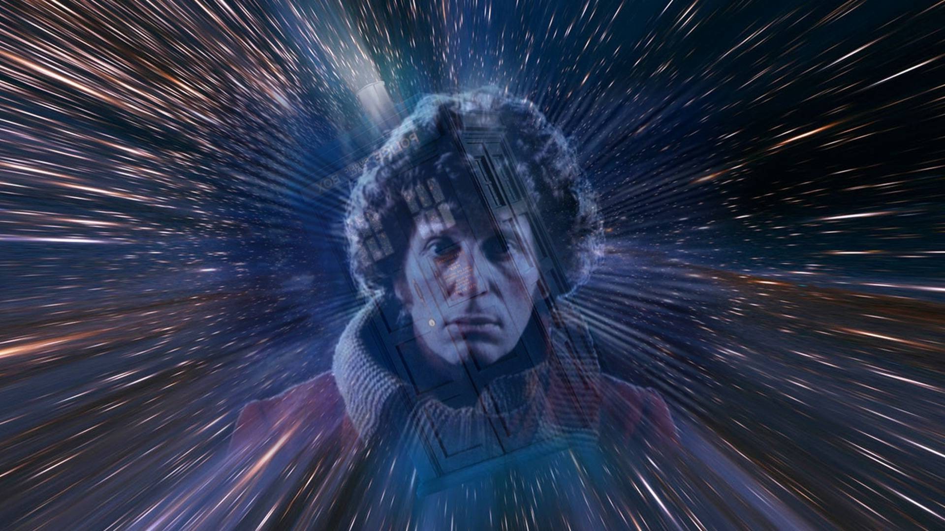 Doctor Who, The Doctor, TARDIS, Tom Baker, Space Wallpapers HD / Desktop and Mobile Backgrounds