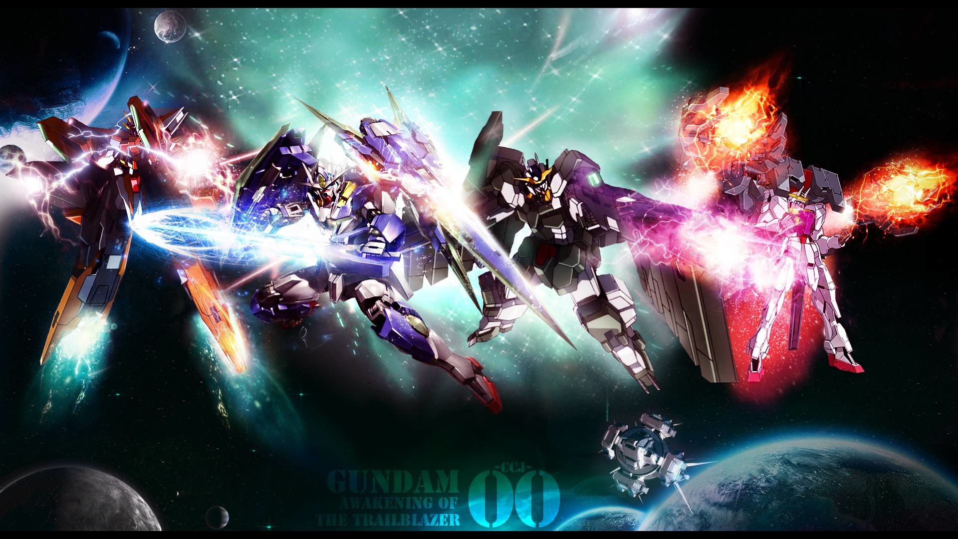 Awakening of the trailblazer – Gundam 00 Wallpaper