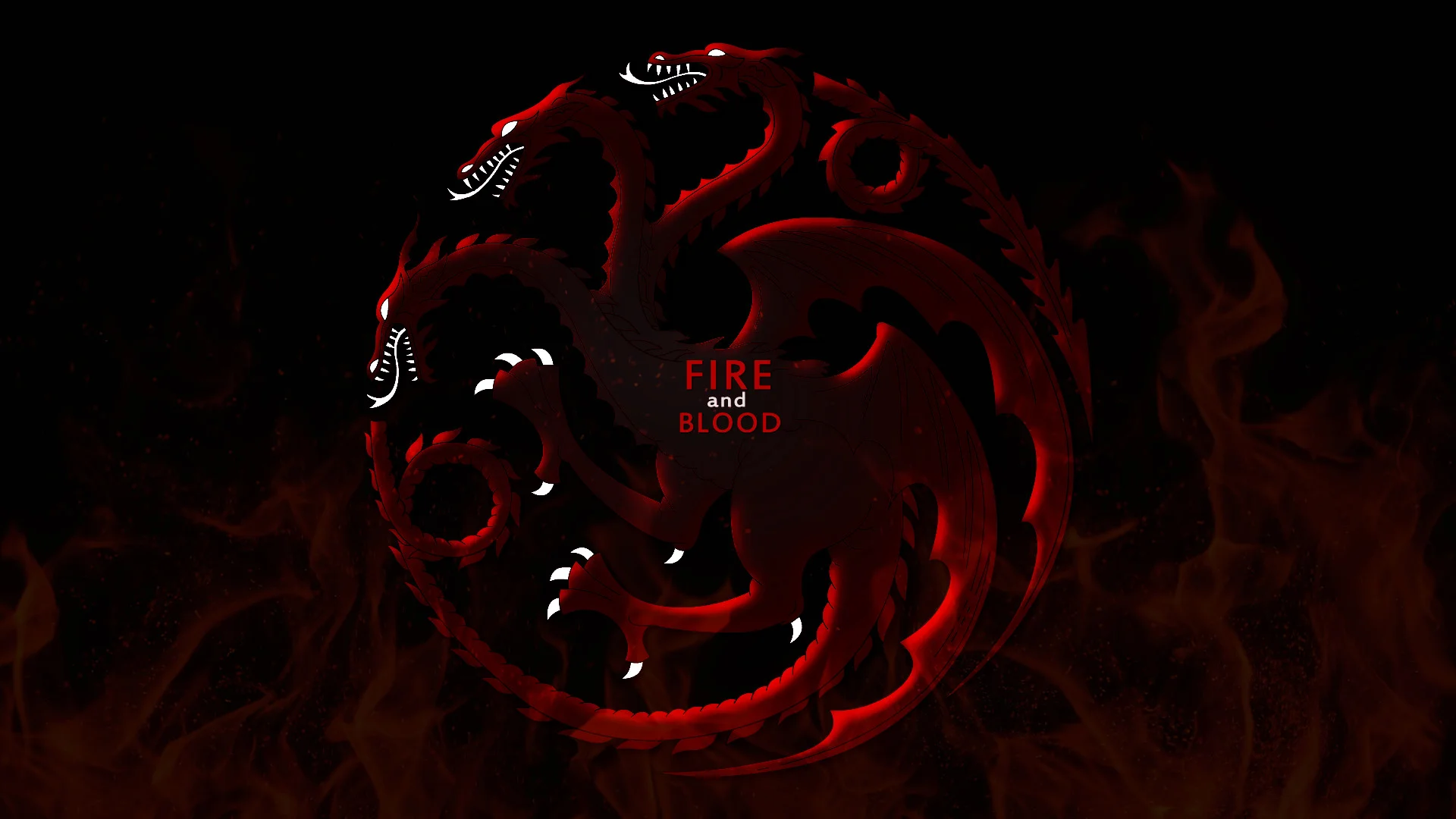 House Targaryen Wallpaper The Three Headed Dragon by