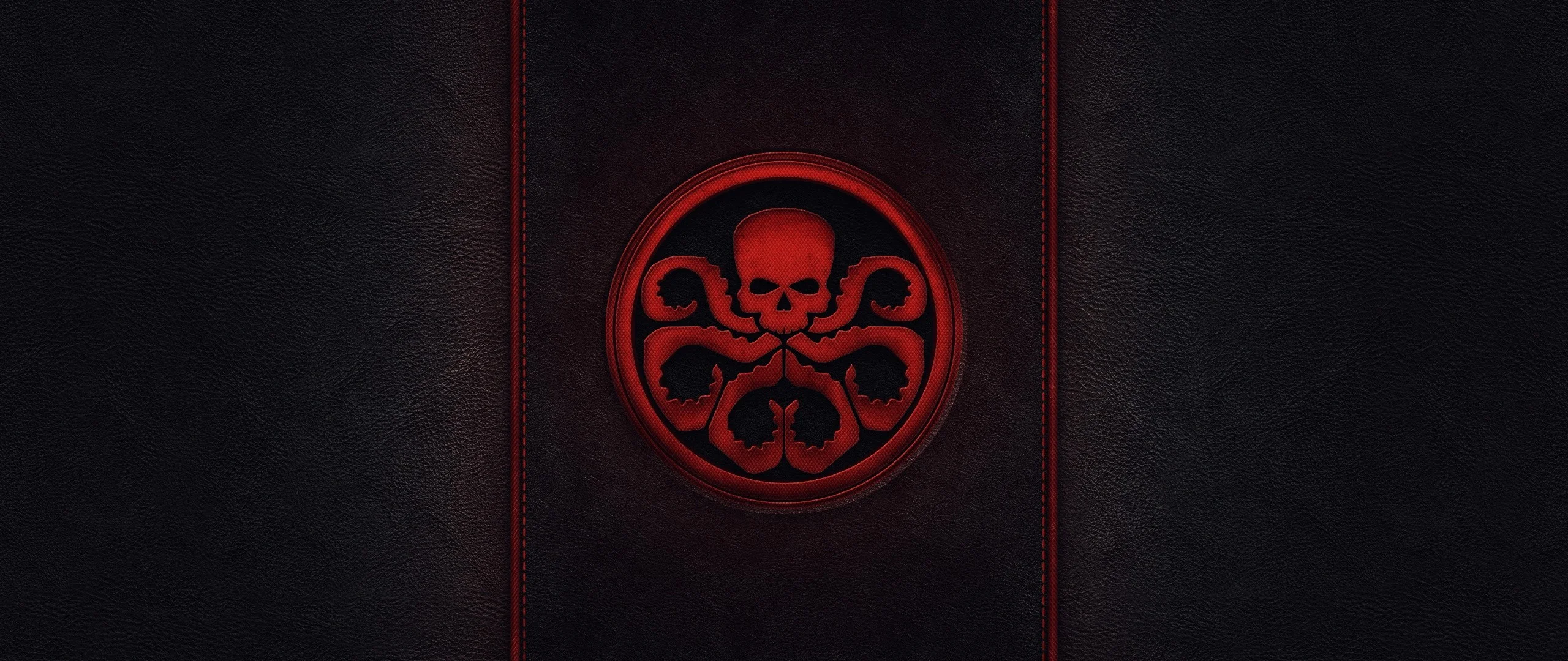 Wallpaper skull, captain america, style, minimalism, tentacles, sign, hydra