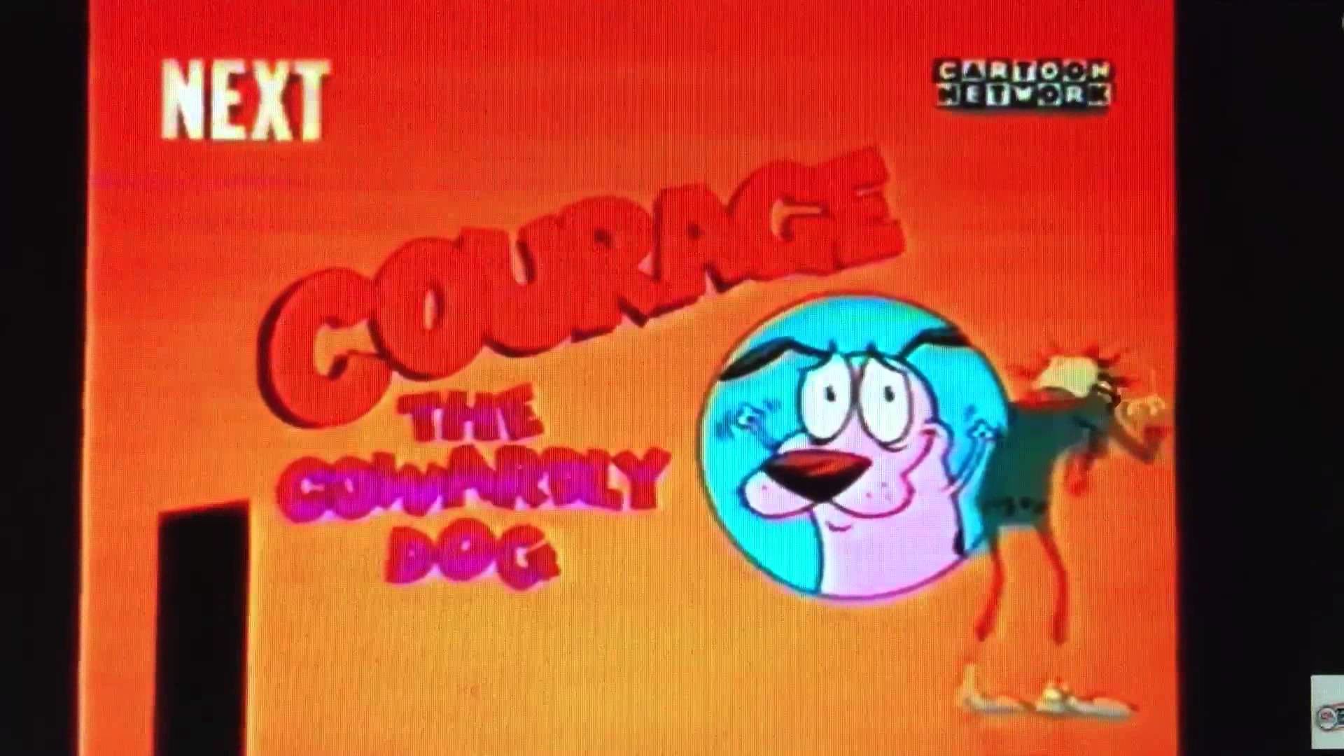 Cartoon Network UK Courage The Cowardly Dog Next 2000