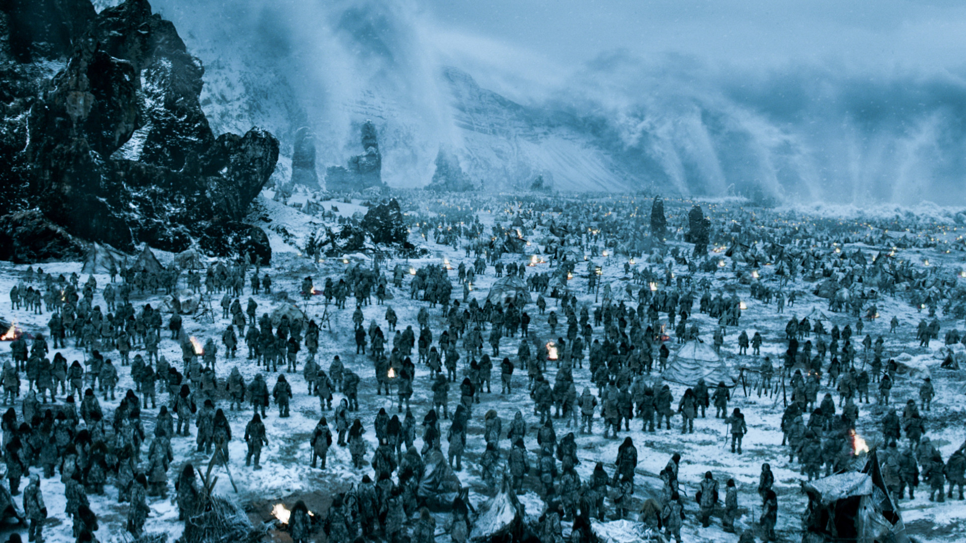 Hardhome on Game of Thrones Season 5, Episode 8