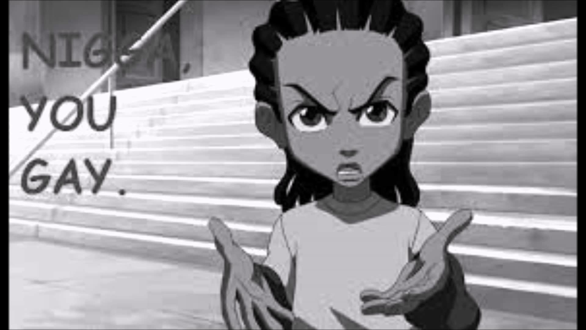 The Boondocks Riley Nigga You Gay Quote Beat Prod By DJ Ron Productions – YouTube