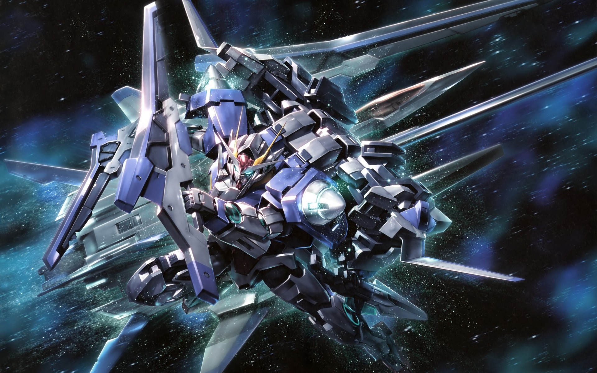Awesome Gundam X 3D Wallpaper Desktop 901