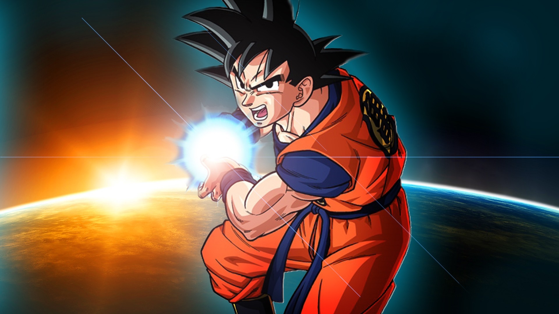 Dbz Wallpaper Goku Kamehameha