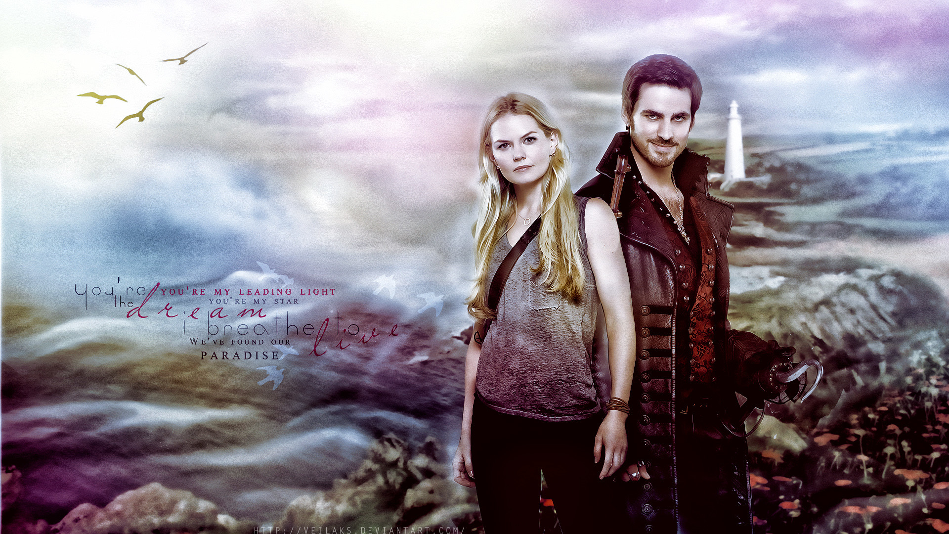 Once Upon A Time Hook Wallpaper