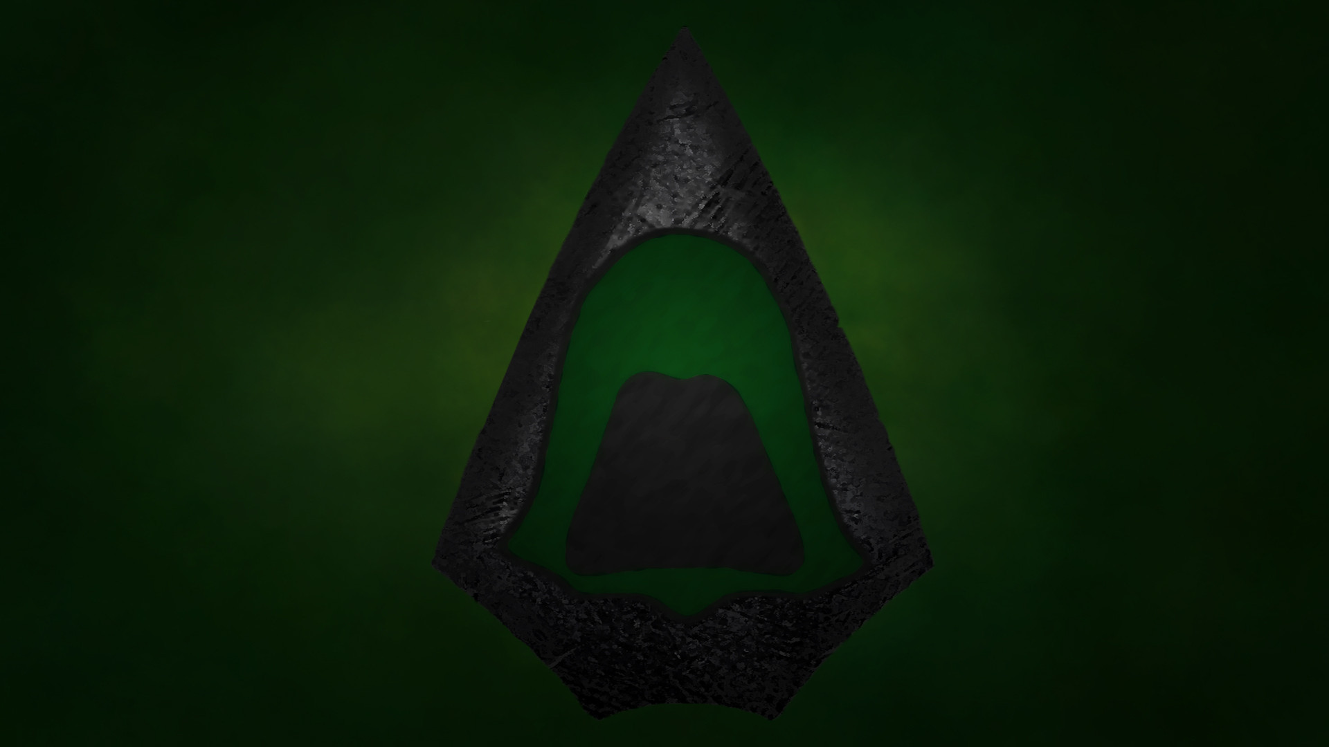 Green Arrow Wallpaper (Simplistic-ish) [1920Ã1080]