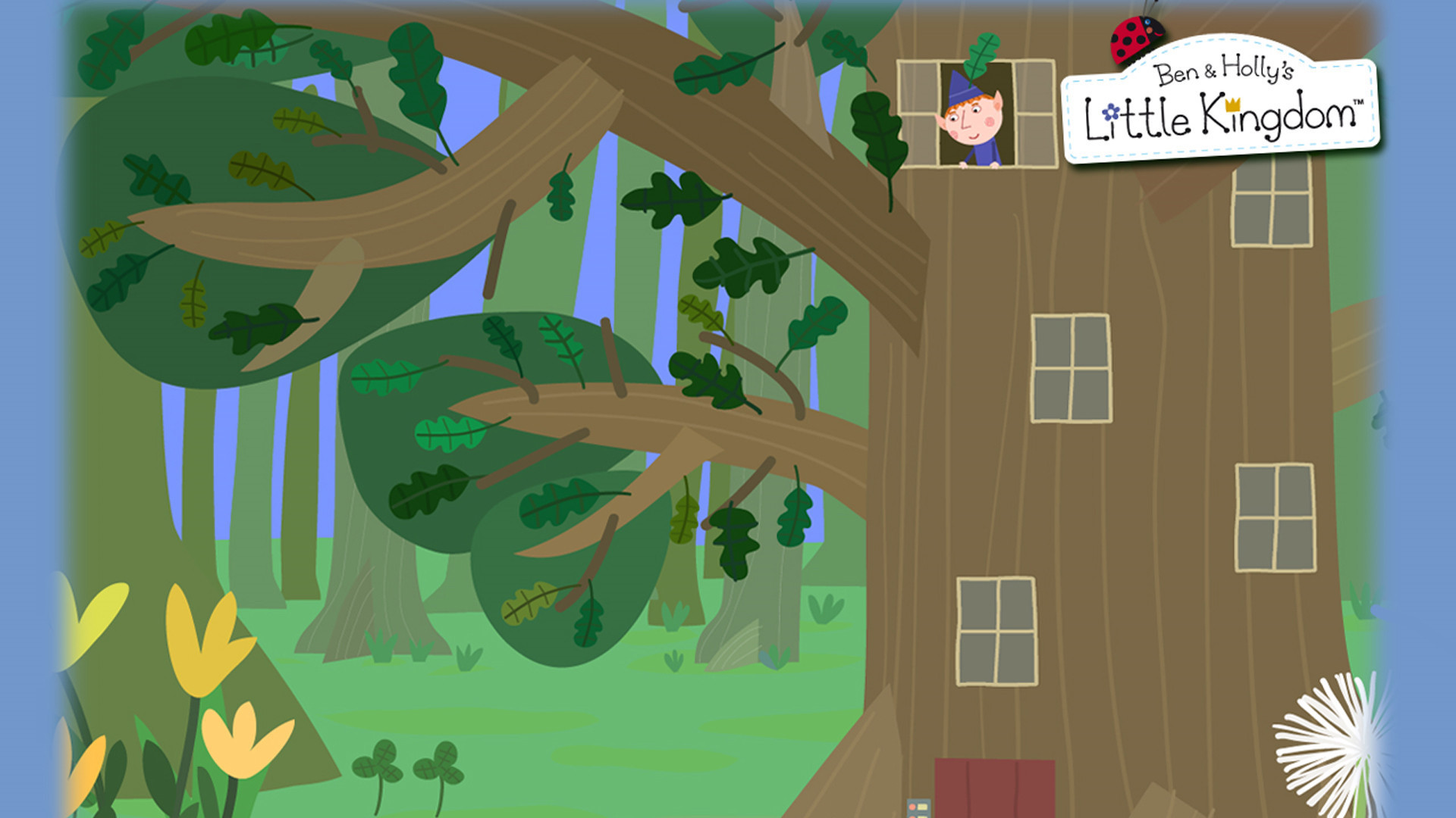 Ben and Holly's Little Kingdom backdrop / wallpaper 2