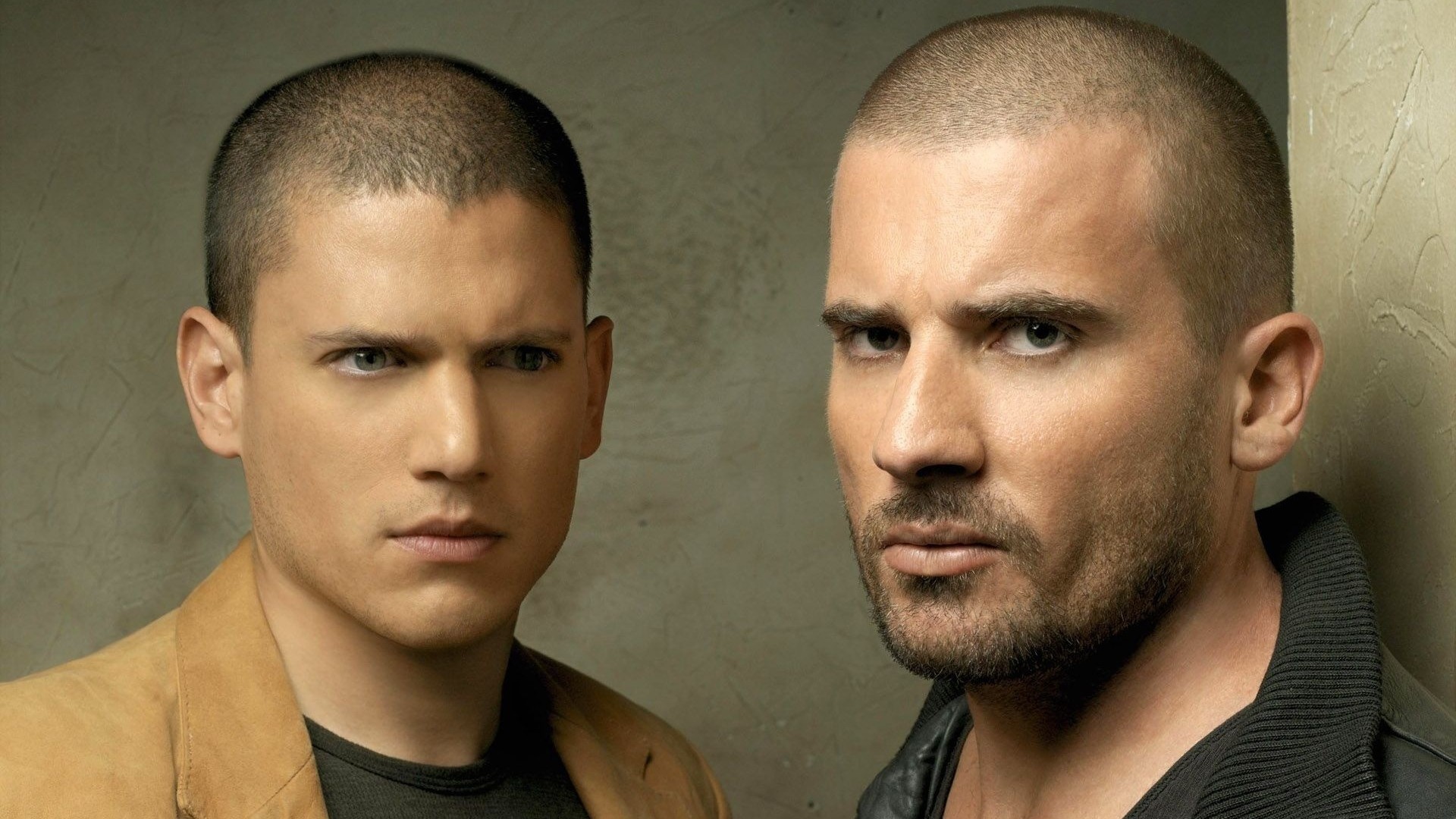 Preview wallpaper wentworth miller, dominic purcell, actors, prison break  1920×1080