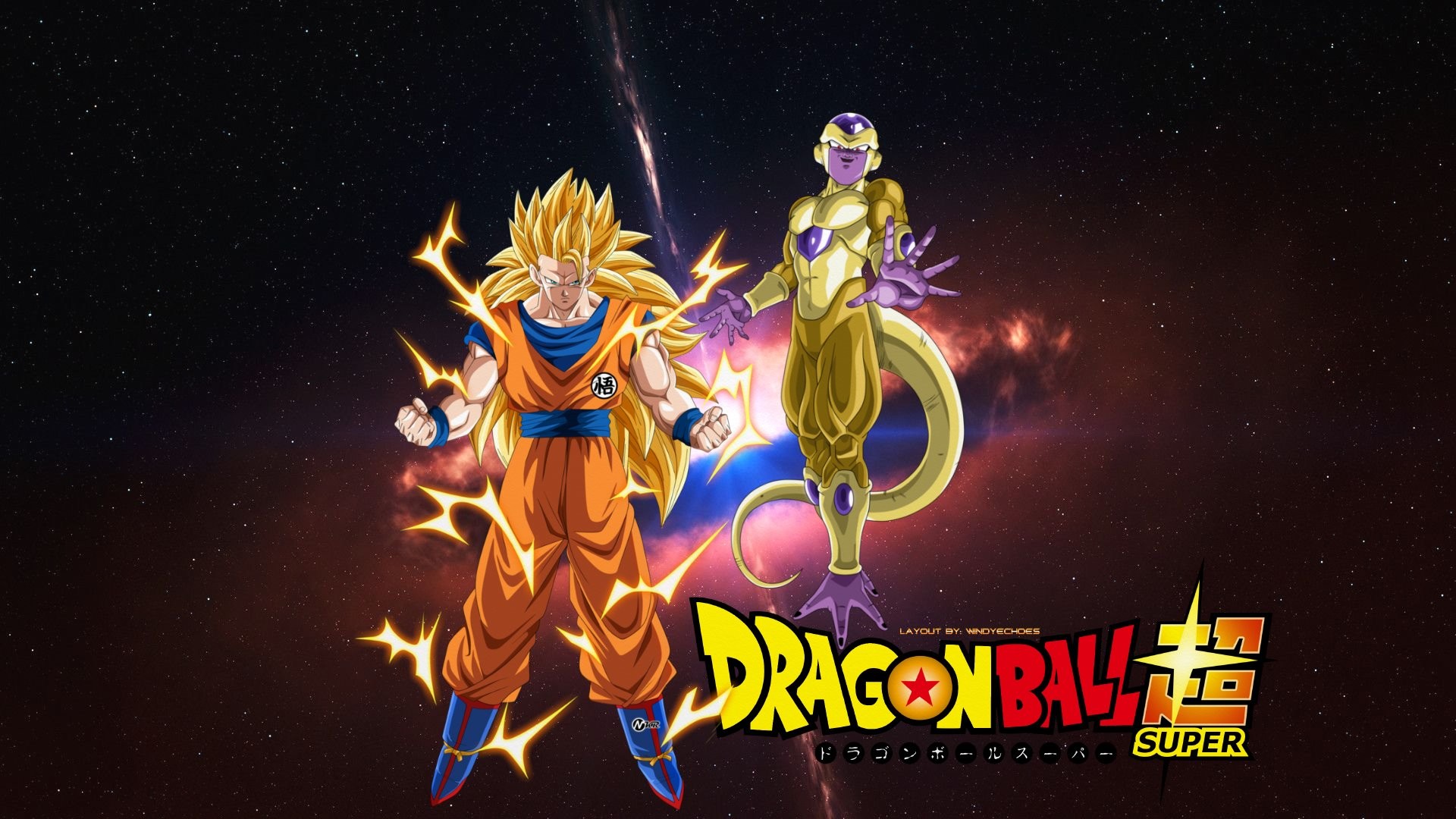 Golden Frieza And SSJ 3 Goku – Tournament Of Power by WindyEchoes