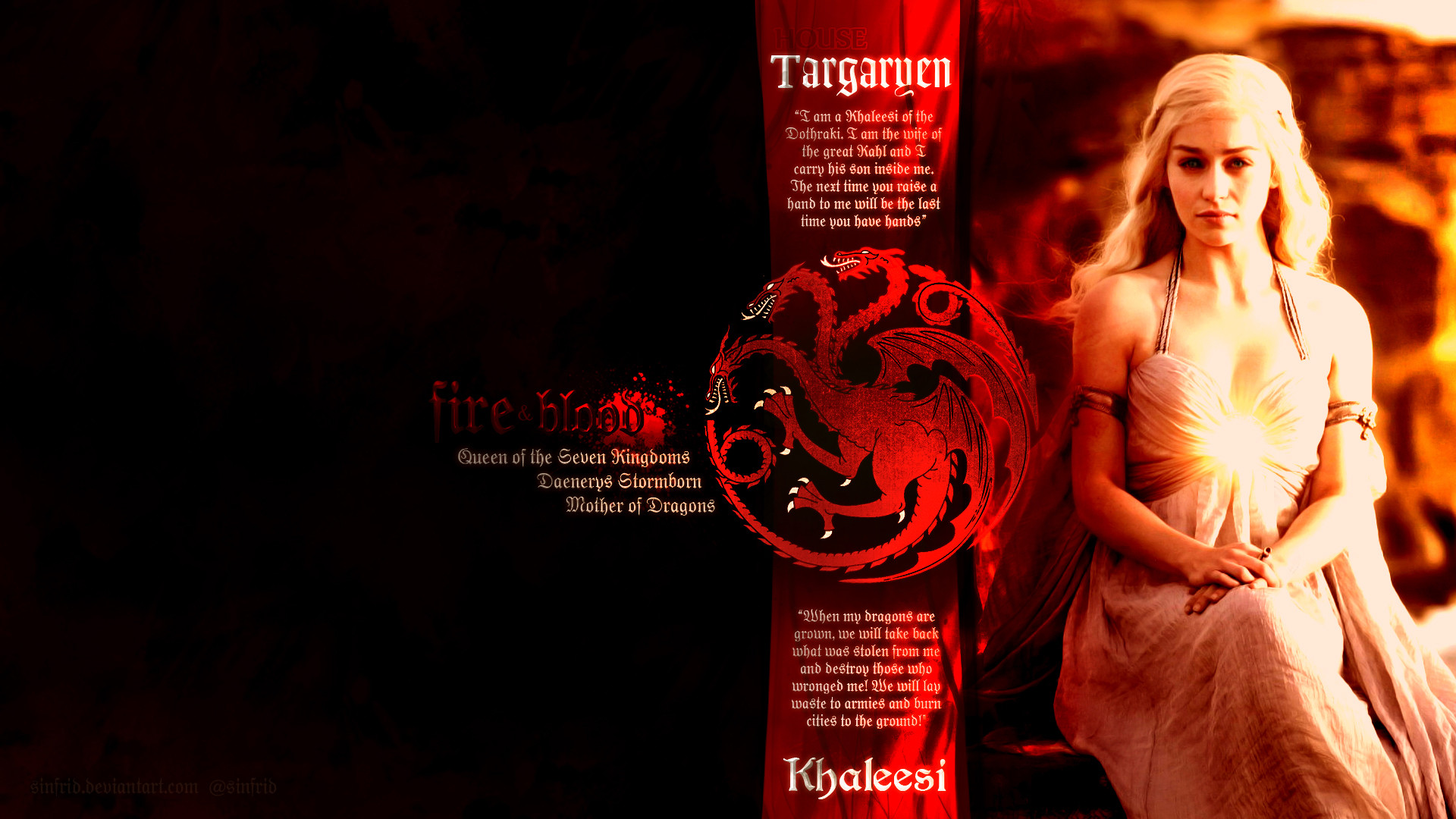 Game of Thrones Daenerys Targaryen HD Wallpaper