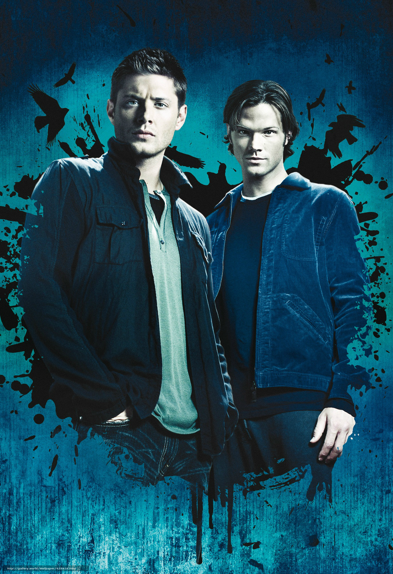 Download wallpaper Jensen Ackles, Jared Padalecki, supernatural free desktop wallpaper in the resolution picture 425916