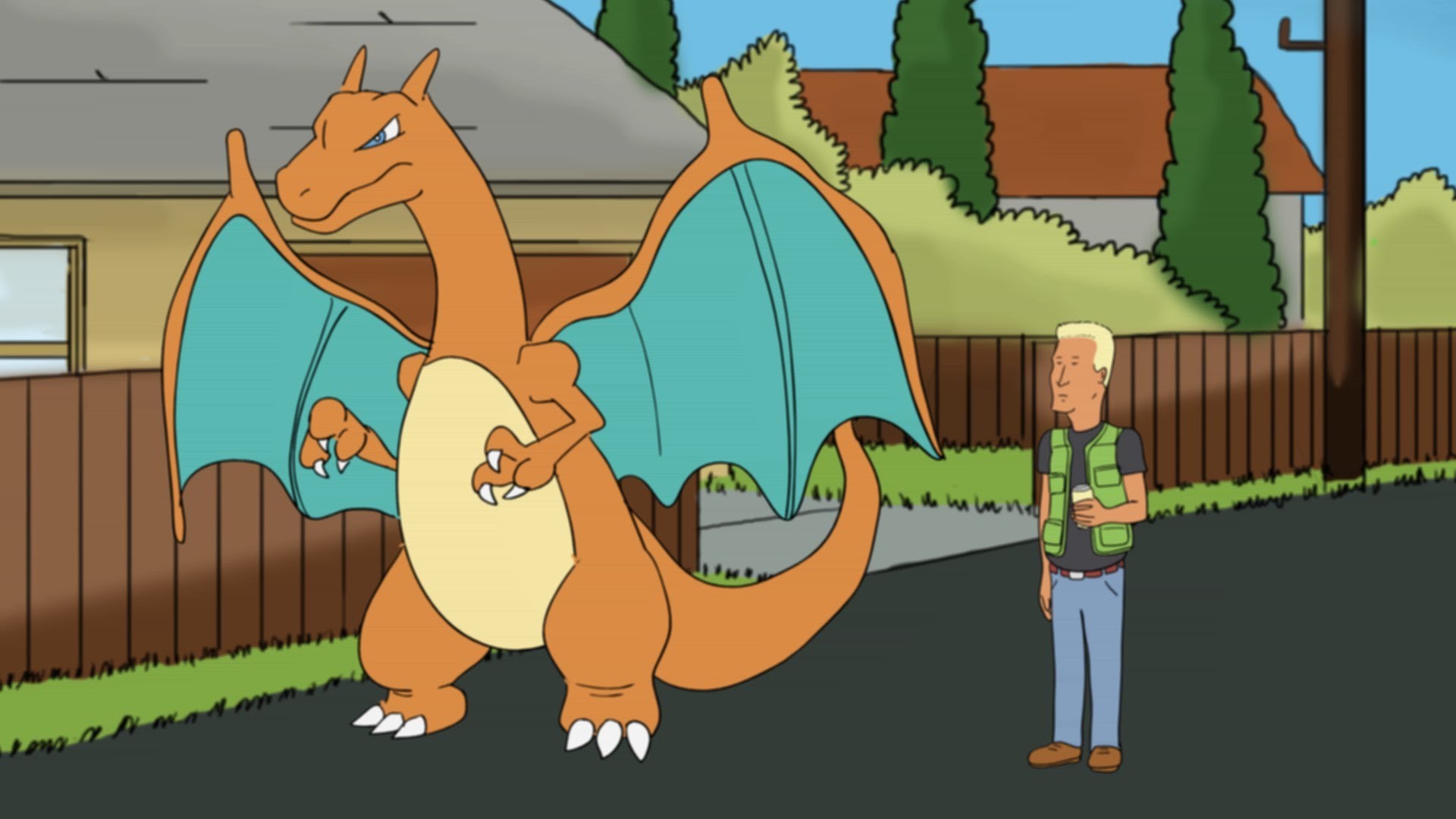 PokÃ©-King-of-the-Mon-Hill, A Bizarre Animated Mashup of PokÃ©mon and 'King  of the Hill'