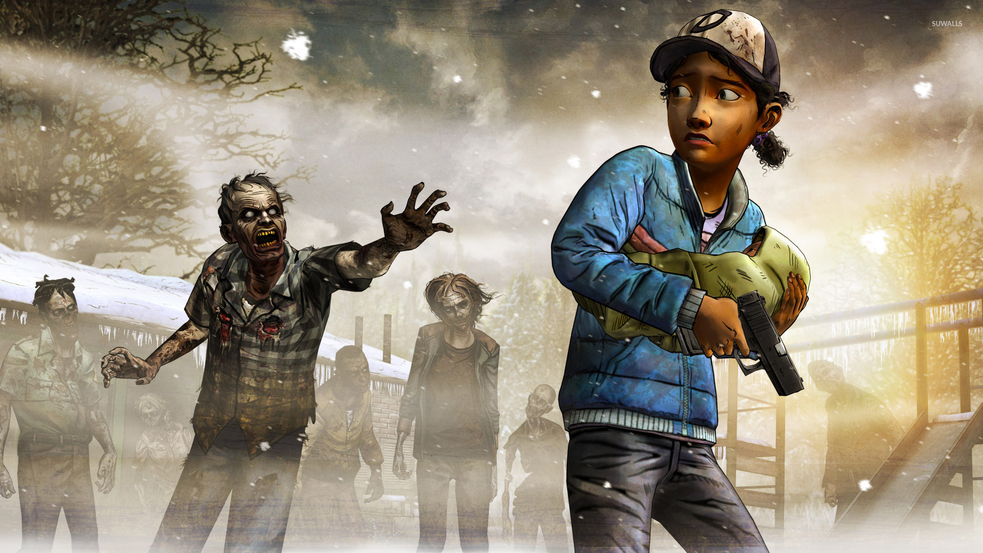 Clementine – The Walking Dead Season Two wallpaper jpg