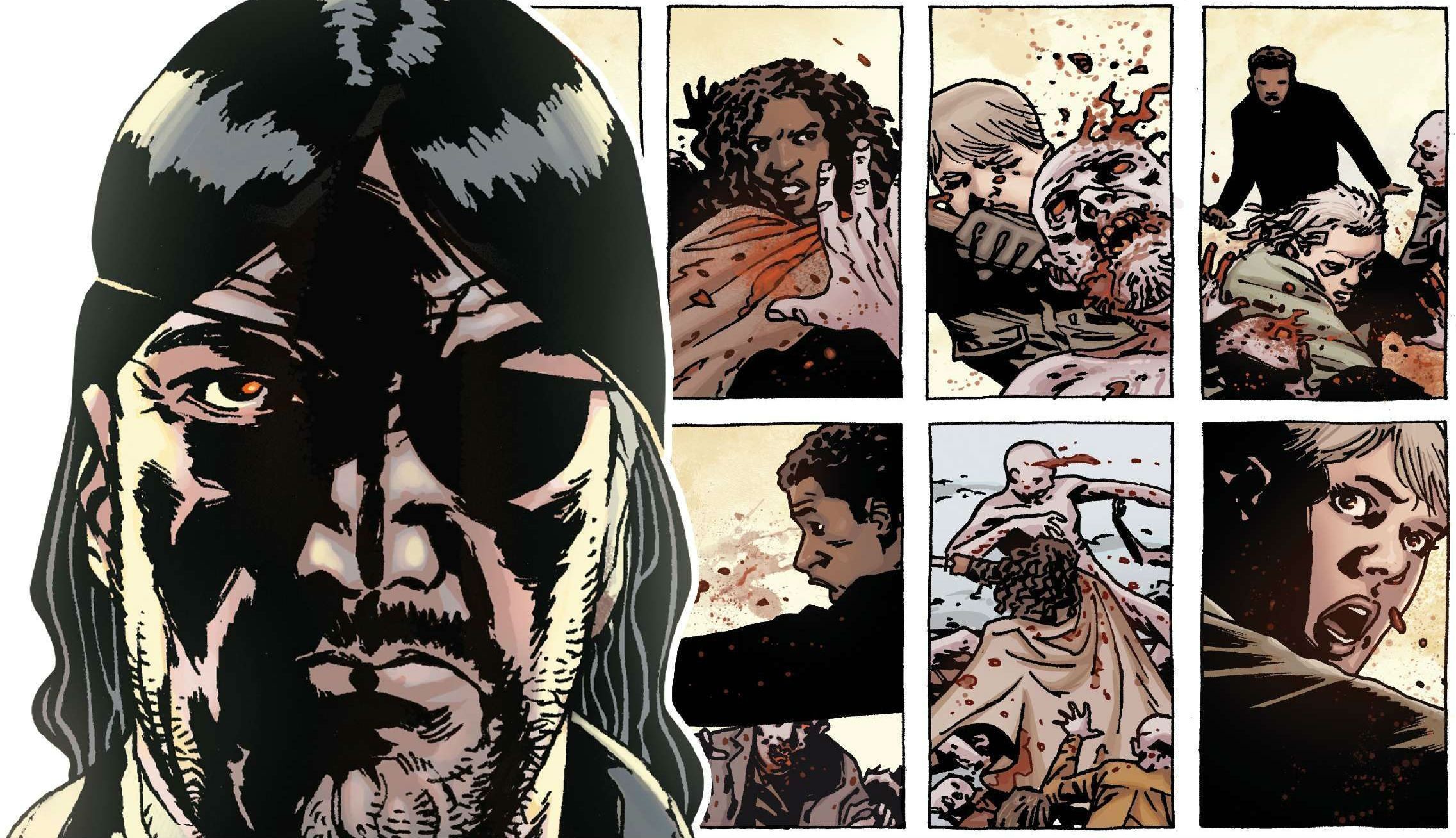 The Walking Dead Comic Wallpaper