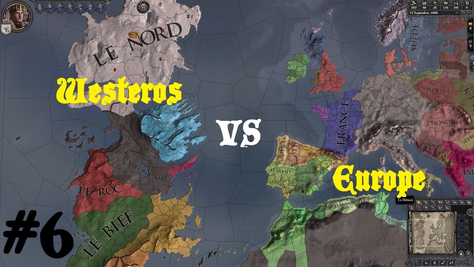 Crusader Kings 2 – Game of Thrones Westeros vs LEurope Par Uneuro